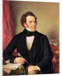 Franz Peter Schubert, 1825 by Wilhelm August Rieder