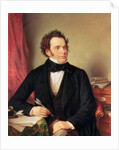 Franz Peter Schubert, 1825 by Wilhelm August Rieder
