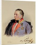 Johann Joseph Wenzel, Count Radetzky Governor of the Lombardo-Venetian territories in the mid 1800s, 1849 by Josef Nikolaus Kriehuber