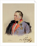 Johann Joseph Wenzel, Count Radetzky Governor of the Lombardo-Venetian territories in the mid 1800s, 1849 by Josef Nikolaus Kriehuber