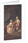 Two children of Empress Maria Theresa of Austria Leopold and his sister Princess Maria Christine by Martin van Mytens or Meytens