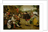 Peasant Dance, 1568 by Pieter the Elder Bruegel