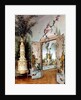 The Bergl Apartments: trompe l'oeil decoration painted by Johann Bergl, 18th century by Johann Wenzel Bergl