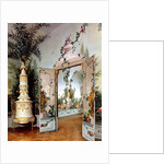 The Bergl Apartments: trompe l'oeil decoration painted by Johann Bergl, 18th century by Johann Wenzel Bergl