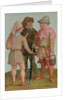 Three peasants, 16th or 17th century by Albrecht Durer or Duerer