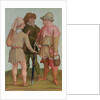 Three peasants, 16th or 17th century by Albrecht Durer or Duerer