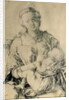 Virgin Mary suckling the Christ Child, 1512 by Albrecht Dürer or Duerer