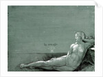Reclining female nude, 1501 by Albrecht Dürer or Duerer
