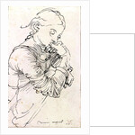 My Agnes, Durer's wife depicted as a girl, 1494 by Albrecht Dürer or Duerer