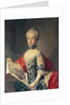 Archduchess Maria Carolina by Martin van Mytens or Meytens
