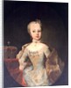 Archduchess Maria Josepha Habsburg-Lothringen, twelveth child of Empress Maria Theresa of Austria and Emperor Francis I by Martin van Mytens or Meytens