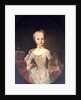 Archduchess Maria Josepha Habsburg-Lothringen, twelveth child of Empress Maria Theresa of Austria and Emperor Francis I by Martin van Mytens or Meytens