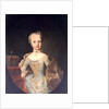 Archduchess Maria Josepha Habsburg-Lothringen, twelveth child of Empress Maria Theresa of Austria and Emperor Francis I by Martin van Mytens or Meytens