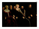 Seven members of the Soranzo Family by Jacopo Robusti Tintoretto