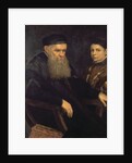 Old man and his servant, 1565 by Jacopo Robusti Tintoretto