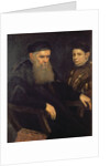 Old man and his servant, 1565 by Jacopo Robusti Tintoretto