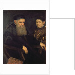 Old man and his servant, 1565 by Jacopo Robusti Tintoretto
