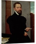 Giovanni Pietro Maffeis, Professor of Rhetoric at Genoa University and Secretary of the Republic, 1560-65 by Giovanni Battista Moroni
