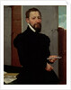 Giovanni Pietro Maffeis, Professor of Rhetoric at Genoa University and Secretary of the Republic, 1560-65 by Giovanni Battista Moroni