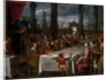 Wedding banquet of Grand Duke Ferdinand I of Tuscany, 1590 by Domenico Cresti Passignano
