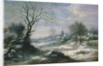 Winter landscape by Daniel van Heil
