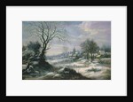 Winter landscape by Daniel van Heil