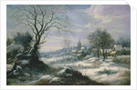 Winter landscape by Daniel van Heil