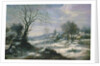 Winter landscape by Daniel van Heil