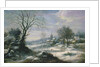 Winter landscape by Daniel van Heil