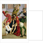 Christ crowned with thorns by Jorg I Breu