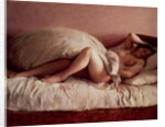 Sleeping woman, 1849 by Johann Baptist Reiter