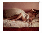 Sleeping woman, 1849 by Johann Baptist Reiter