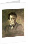 Gustav Mahler by Anton Wagner