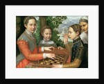 The Game of Chess, 1555 by Sofonisba Anguissola