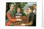 The Game of Chess, 1555 by Sofonisba Anguissola