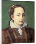Self portrait, attired as maid-of-honour to the Queen of Spain, 1559 by Sofonisba Anguissola