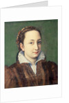Self portrait, attired as maid-of-honour to the Queen of Spain, 1559 by Sofonisba Anguissola
