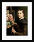 Self portrait at the Easel, 1556 by Sofonisba Anguissola