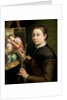 Self portrait at the Easel, 1556 by Sofonisba Anguissola