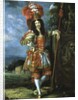 Leopold I, Holy Roman Emperor, in theatrical costume, dressed as Acis from 'La Galatea', a favola set to music by Antonio Draghi, 1667 by Thomas of Ypres