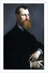 Portrait of a man with a ginger beard, 16th century by Jan Stephen Calcar