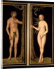 Adam and Eve, 1537 by Lucas the Elder Cranach