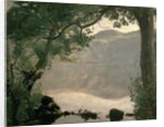 Lake Nemi, Italy 1843 by Jean Baptiste Camille Corot