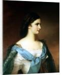 Empress Elizabeth of Bavaria as a young woman by Franz Schrotzberg