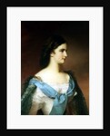 Empress Elizabeth of Bavaria as a young woman by Franz Schrotzberg