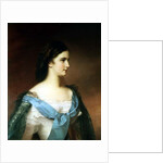 Empress Elizabeth of Bavaria as a young woman by Franz Schrotzberg