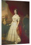 Empress Elizabeth of Bavaria, 1863 by Franz the Younger Russ