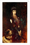 Empress Elizabeth of Austria, 1883 by Anton Romako