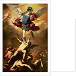 Archangel Michael overthrows the rebel angel, c.1660-65 by Luca Giordano