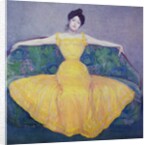 Lady in a Yellow Dress, 1899 by Max Kurzweil
